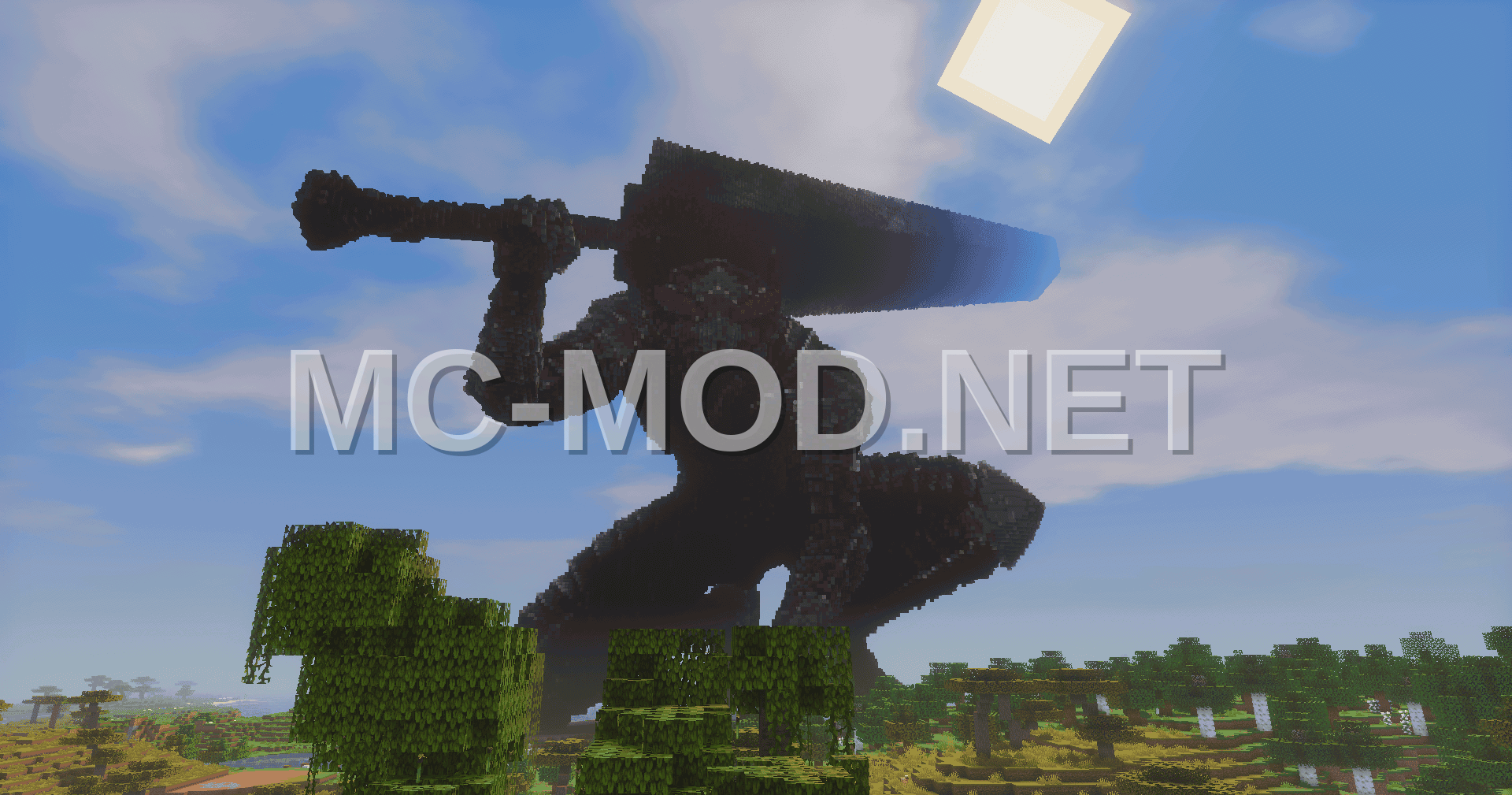 Giant Warrior Statue