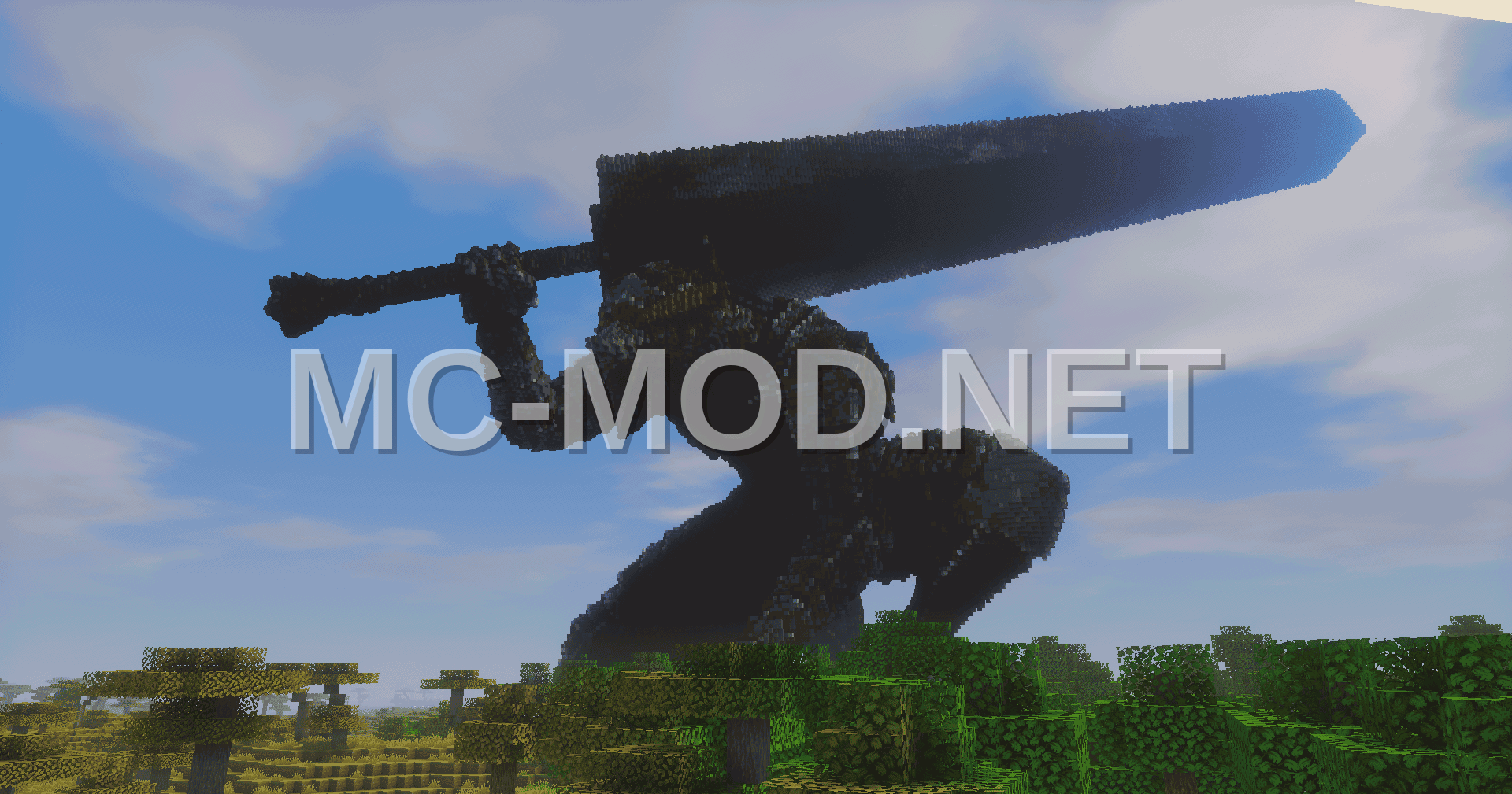 Giant Warrior Statue