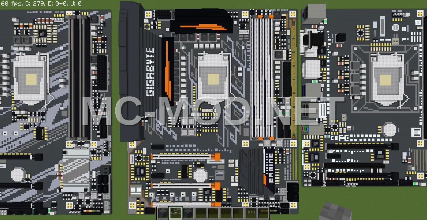 Gigabyte Z270 Phoenix Gaming Motherboard Pixel Art