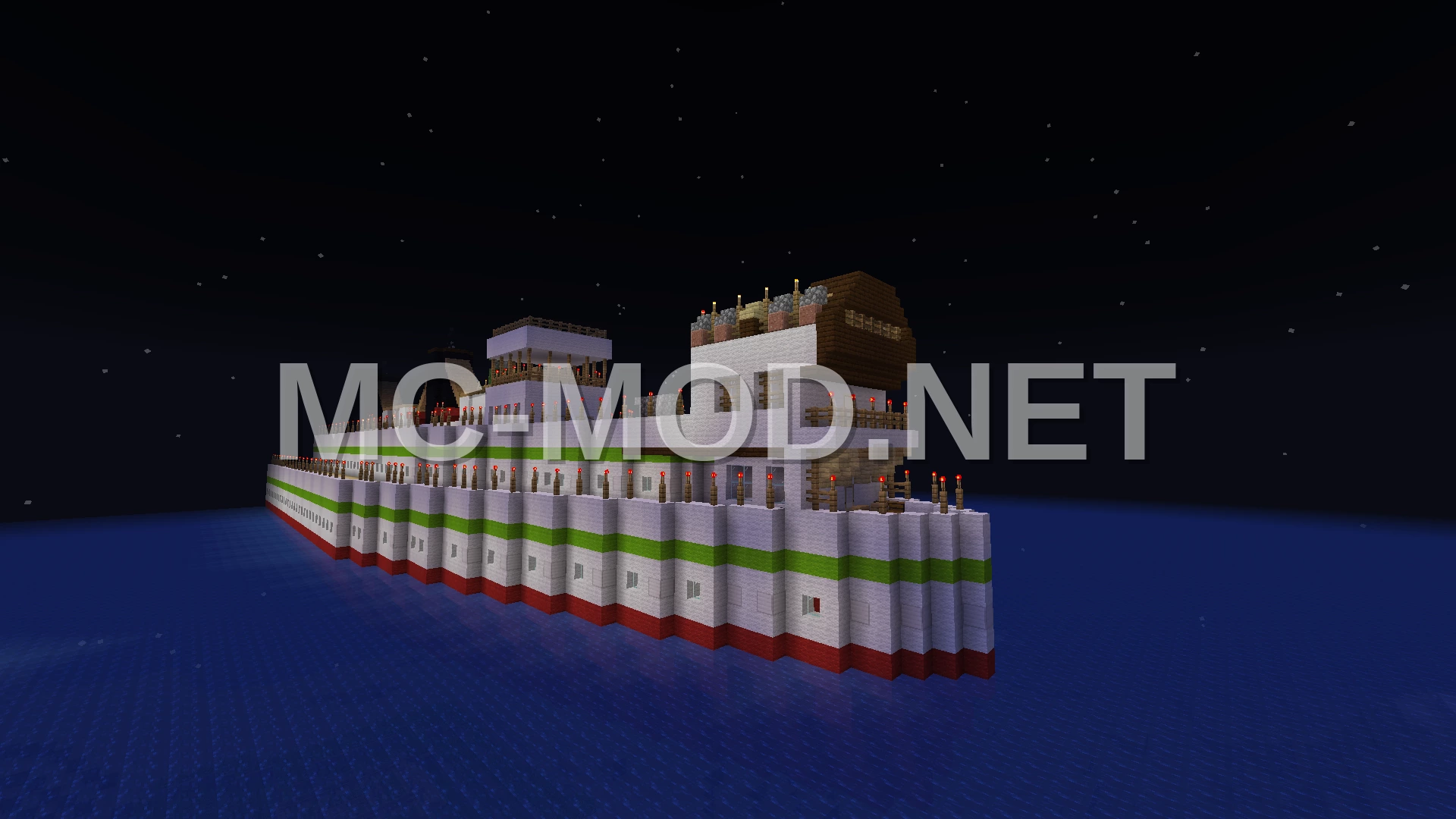 Gigantic Ship Schematic