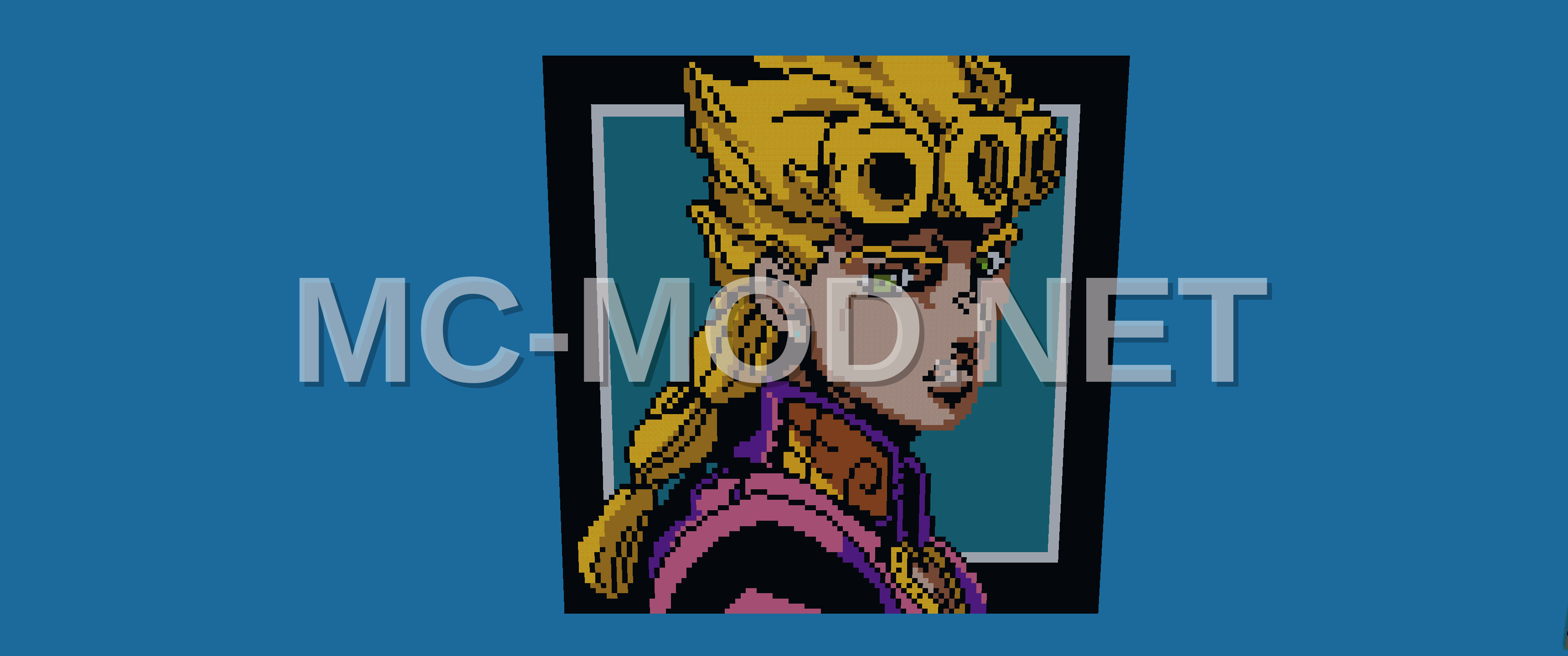 Giorno Giovanna Pixel Art