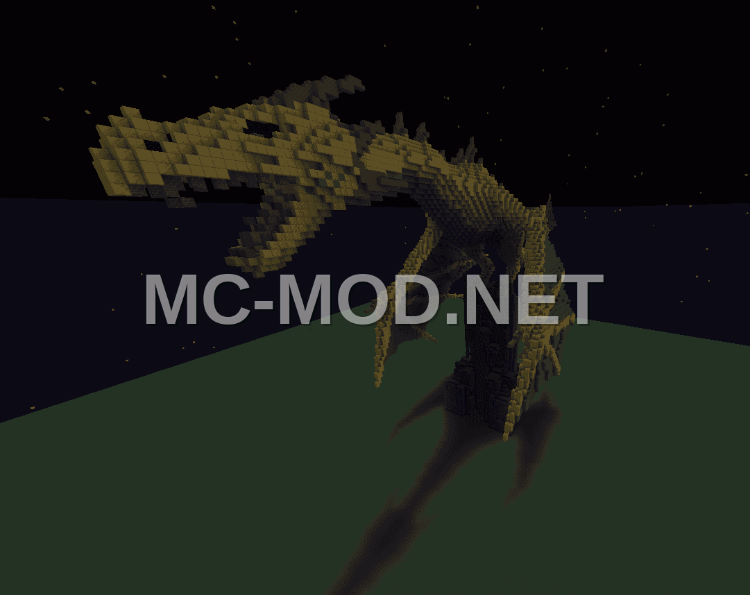 Golden Dragon Sculpture
