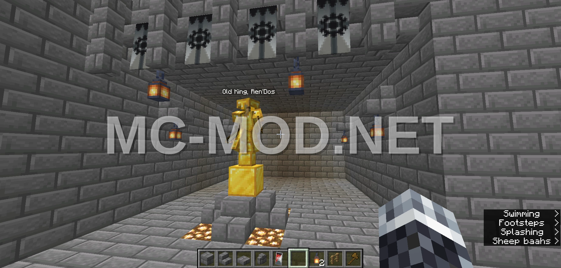 Golden Statue of Old King Rendos