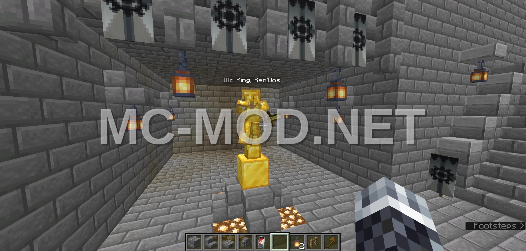 Golden Statue of Old King Rendos