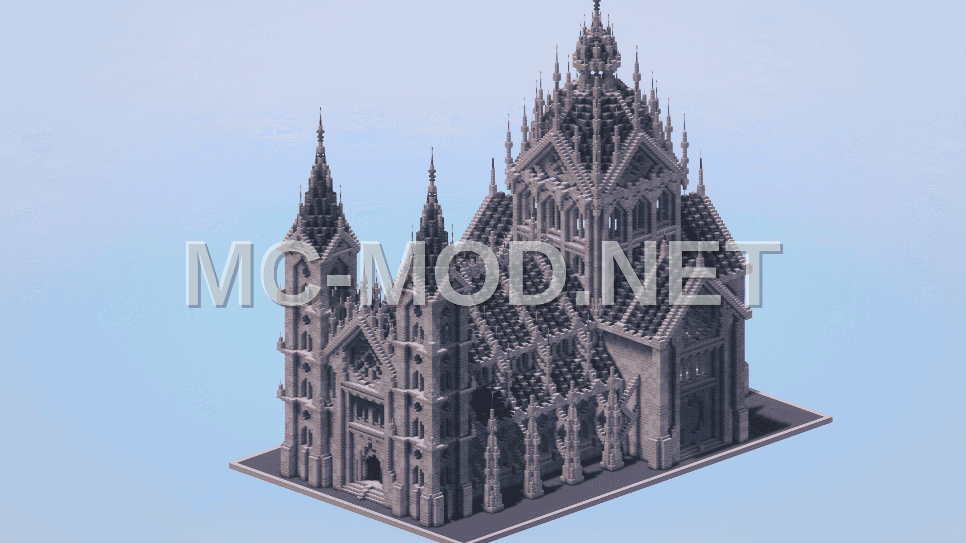 Gothic Cathedral – Large Stone Structure