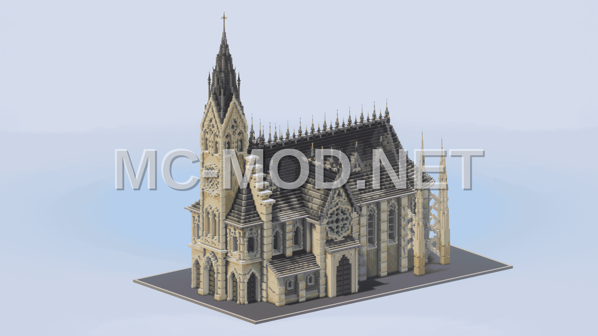 Gothic Church Minecraft Structure