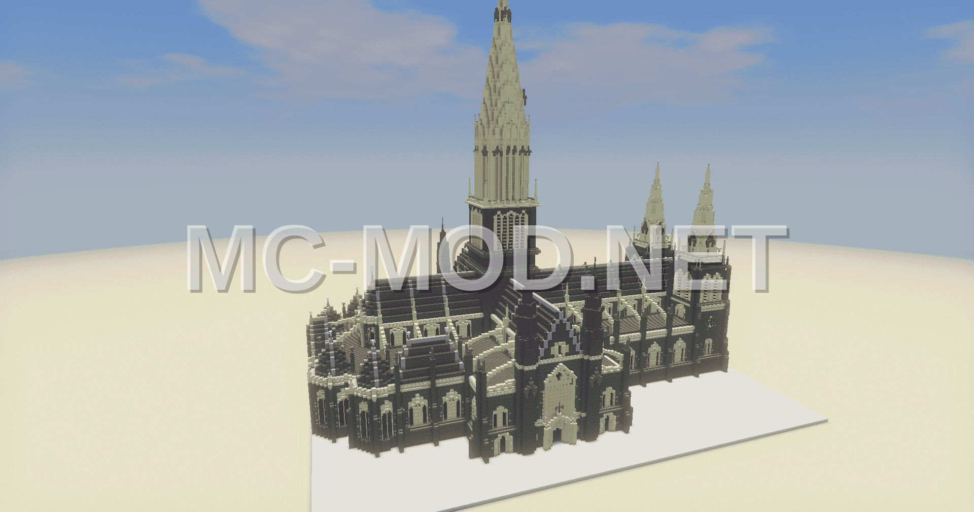 Gothic Medieval Cathedral Structure