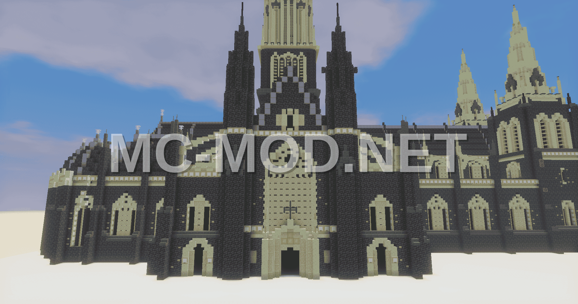 Gothic Medieval Cathedral Structure