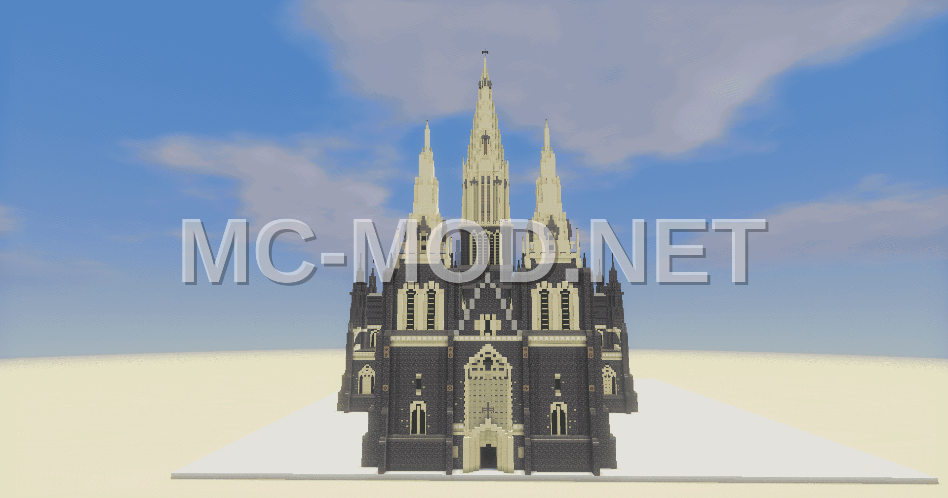 Gothic Medieval Cathedral Structure