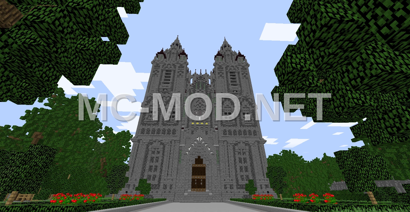 Massive Stone Cathedral