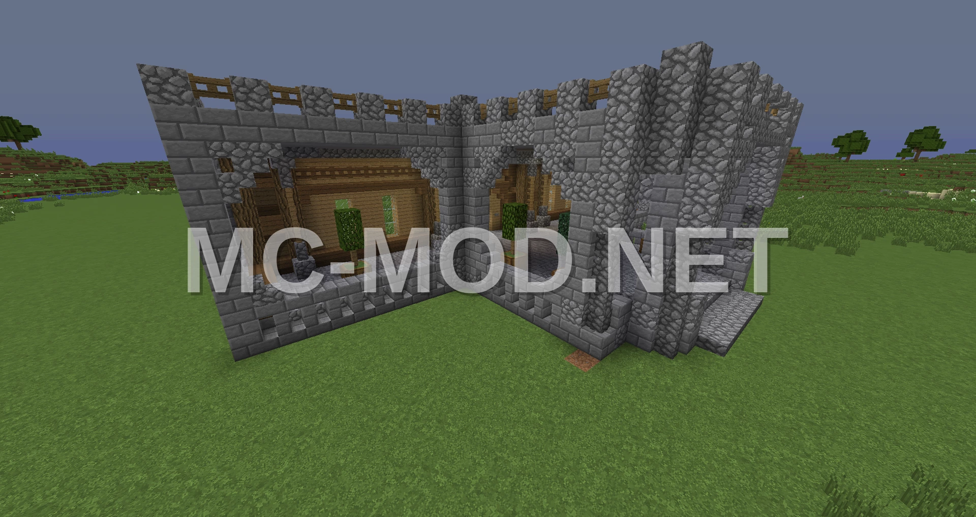 Grand Mansion Entrance Design