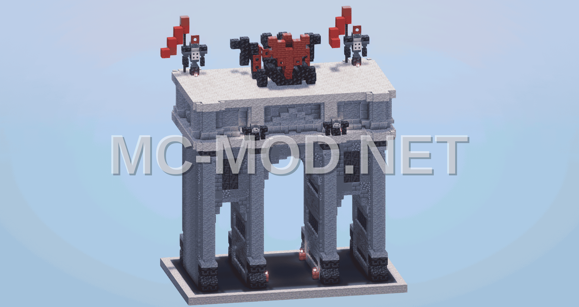 Grand Stone Arch Structure