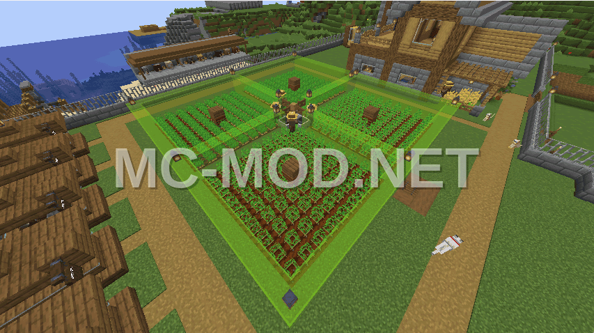 Automatic Crop Farm With Lighting and Decoration