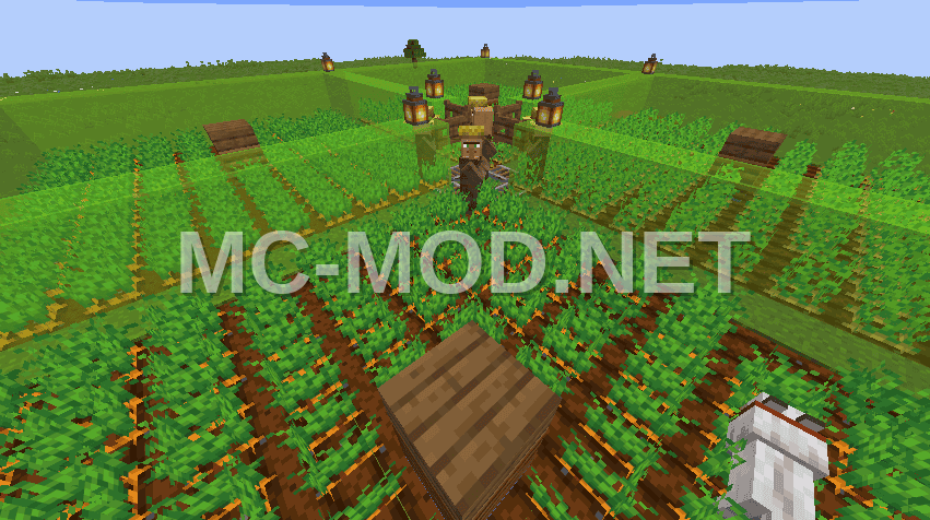 Automatic Crop Farm With Lighting and Decoration