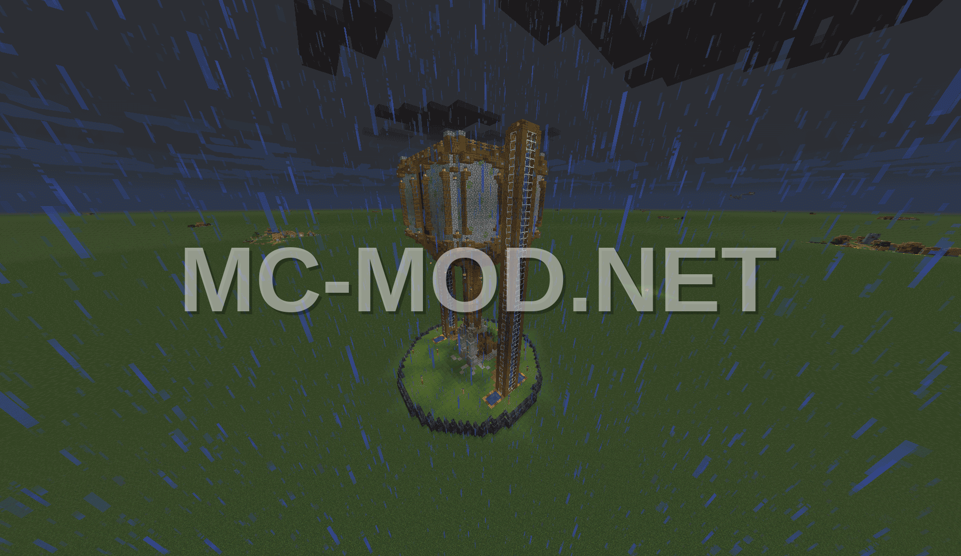 Simple Mob & XP Farm, Decorated