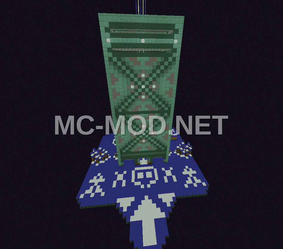 Enderman Farm With Decorations