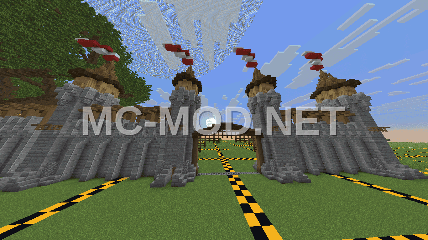 Great Gatehouse Fortress Entrance