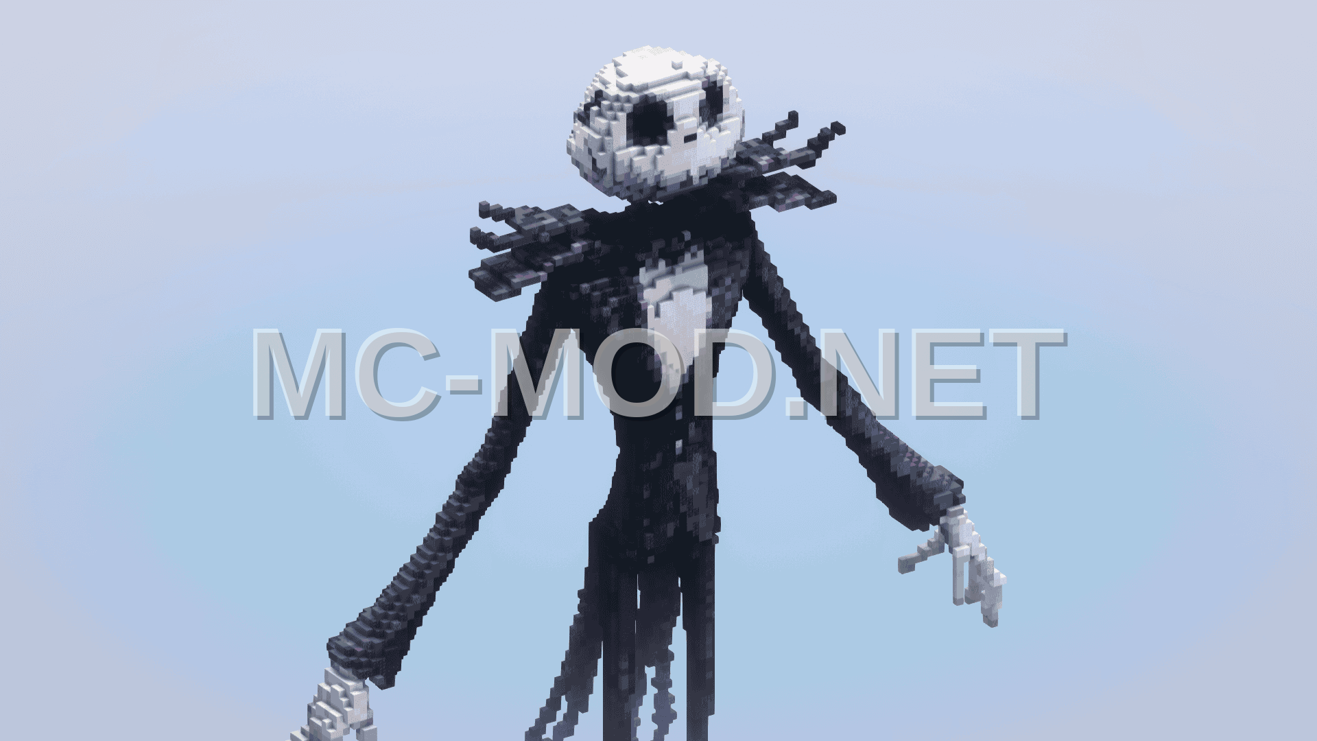 Halloween Jack Skeletron Structure