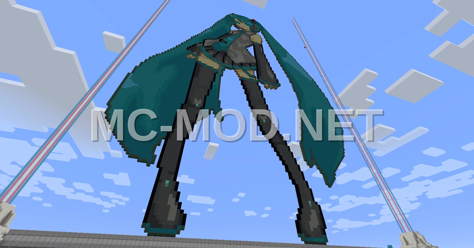 Hatsune Miku Pixel Art