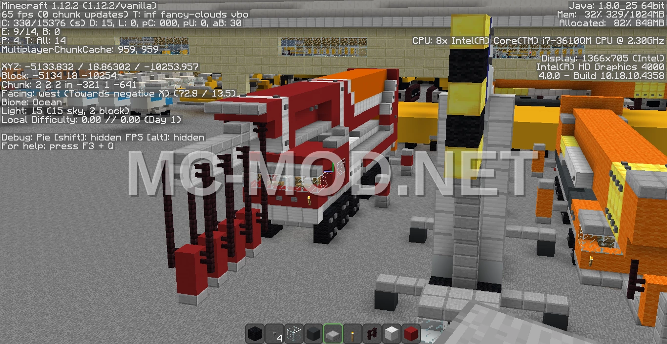 Heavy Duty Crane Truck