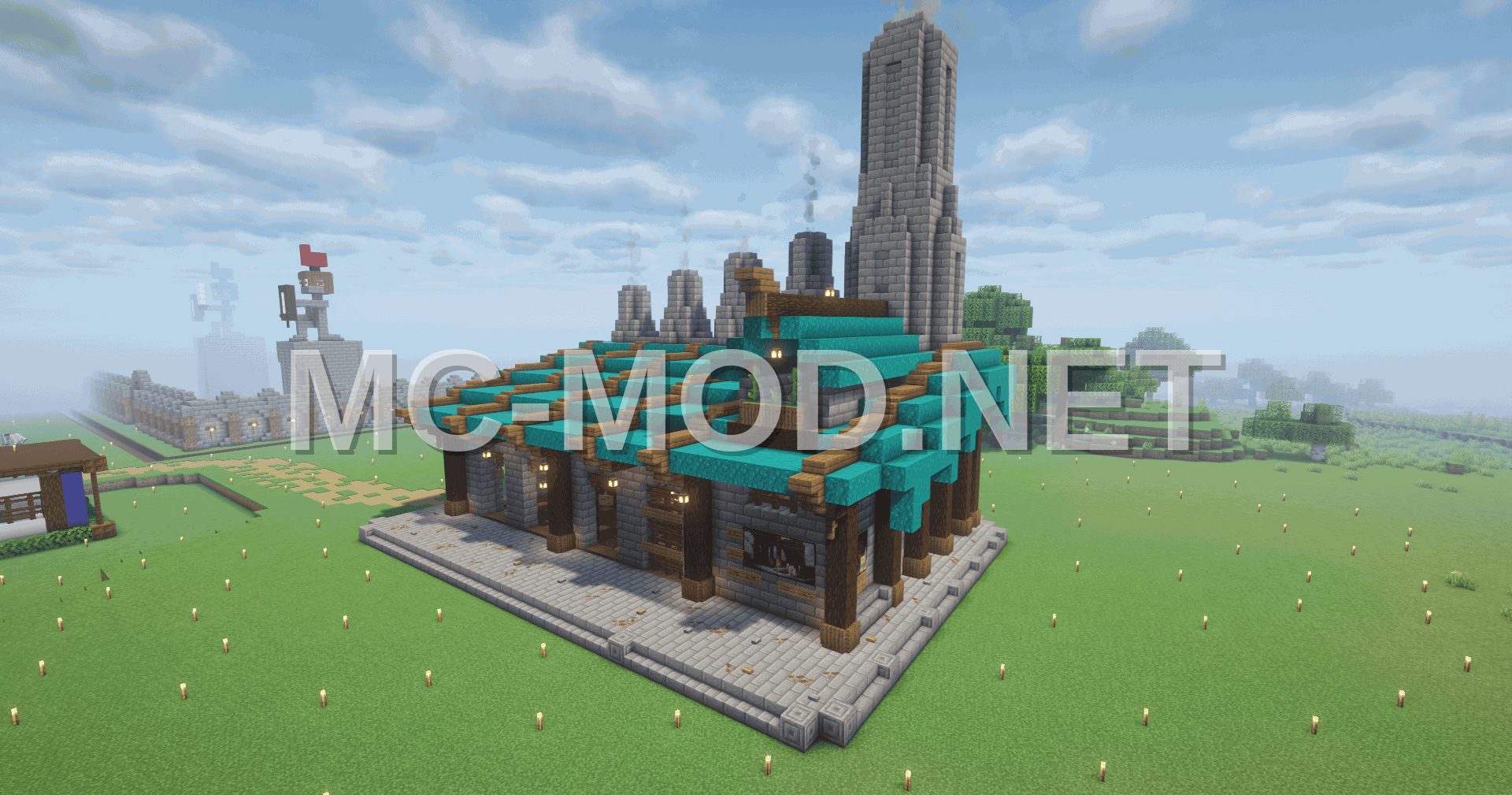 Medieval Blacksmith Automatic Smelting Room