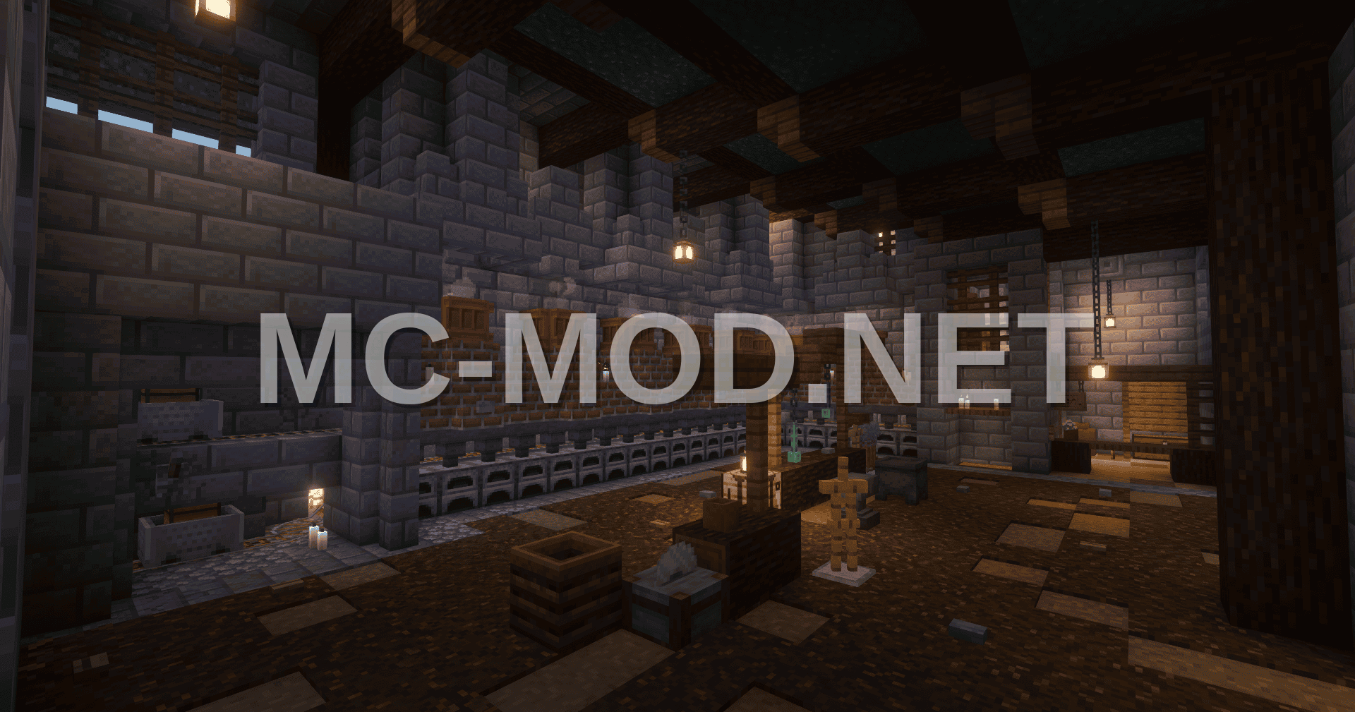 Medieval Blacksmith Automatic Smelting Room