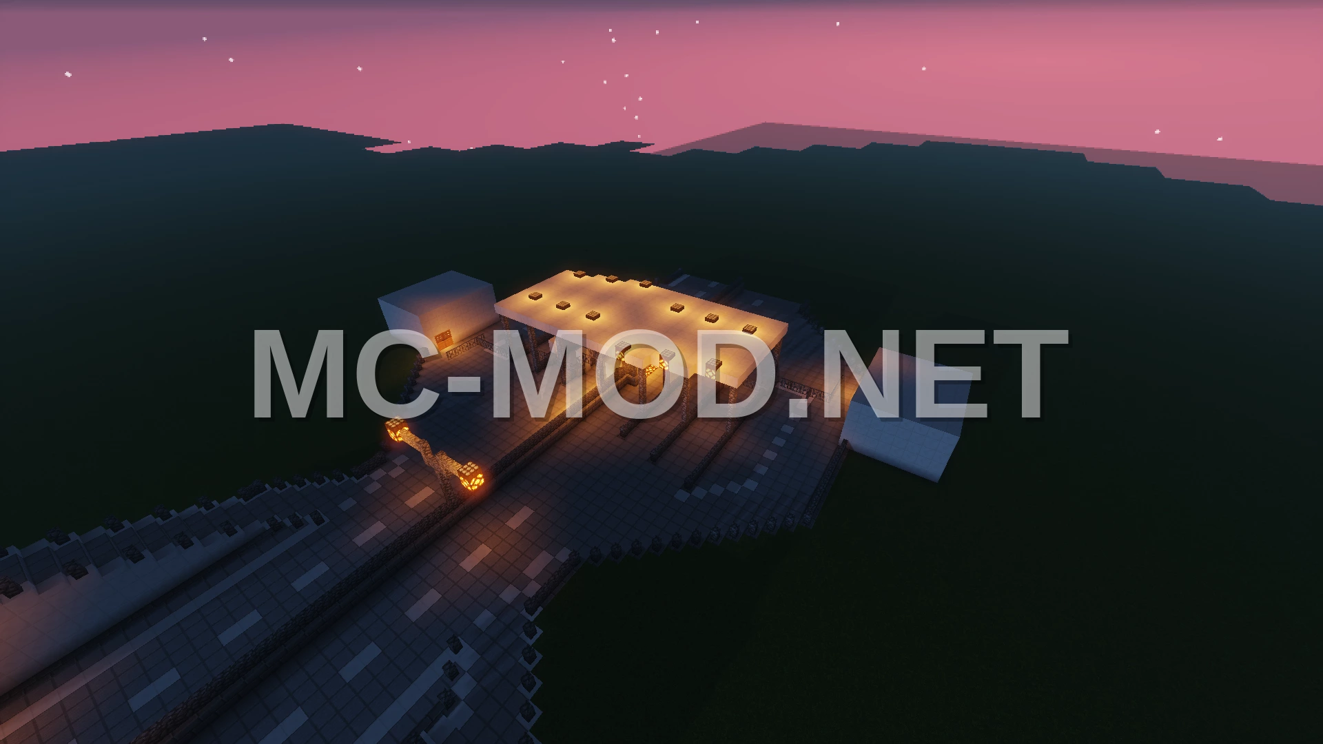 Highway Toll Booth Structure