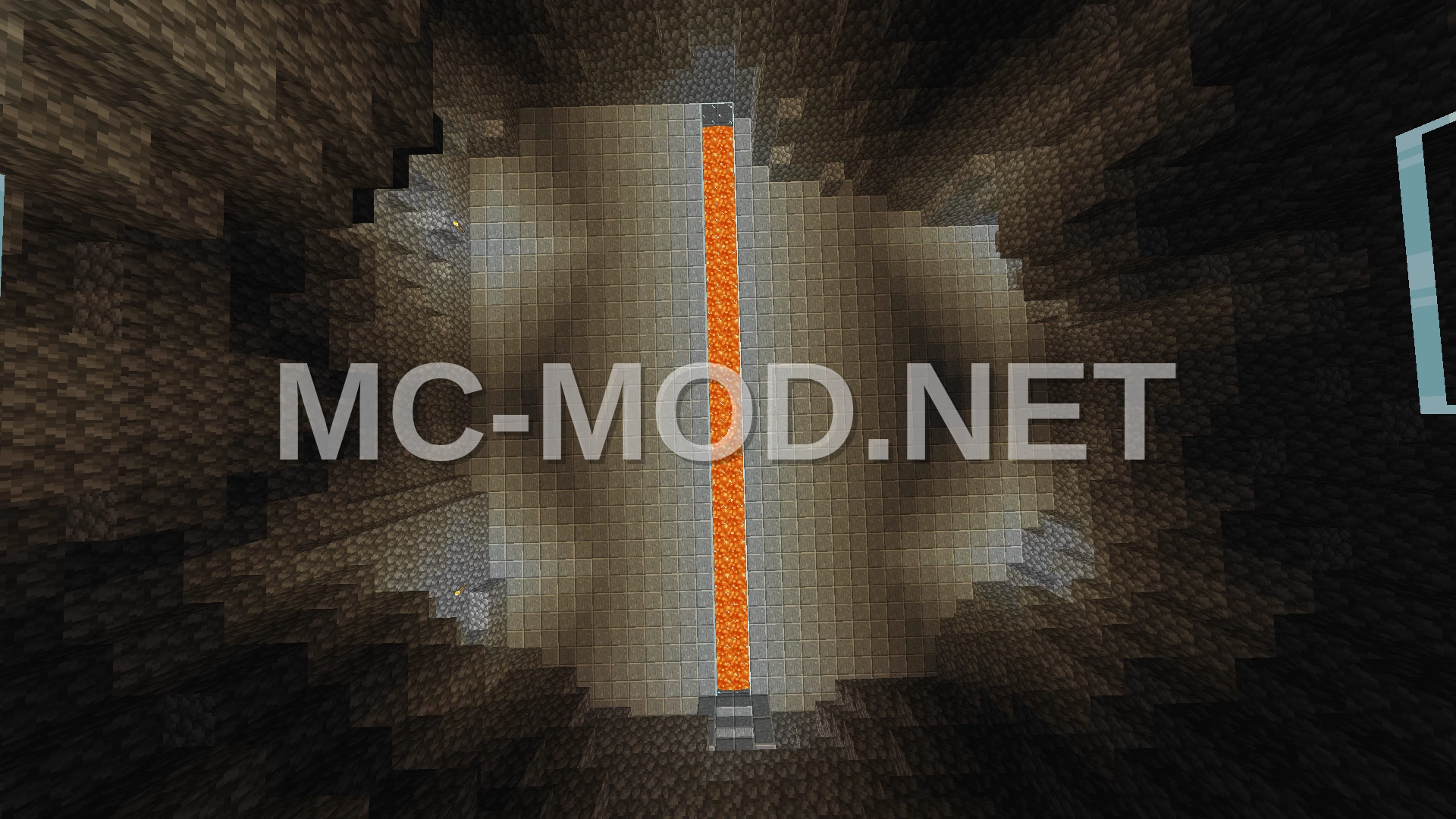 Hollow Mountain Structure