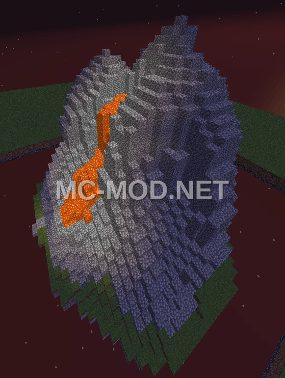Hollow Mountain Structure