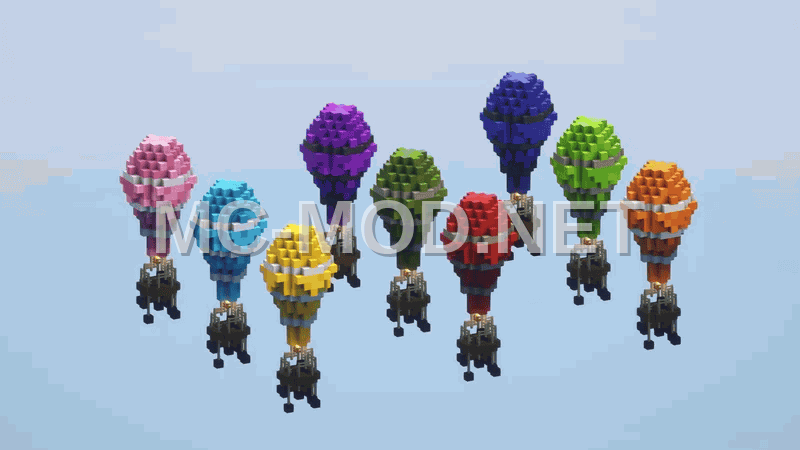 Hot Air Balloon Pack Structure