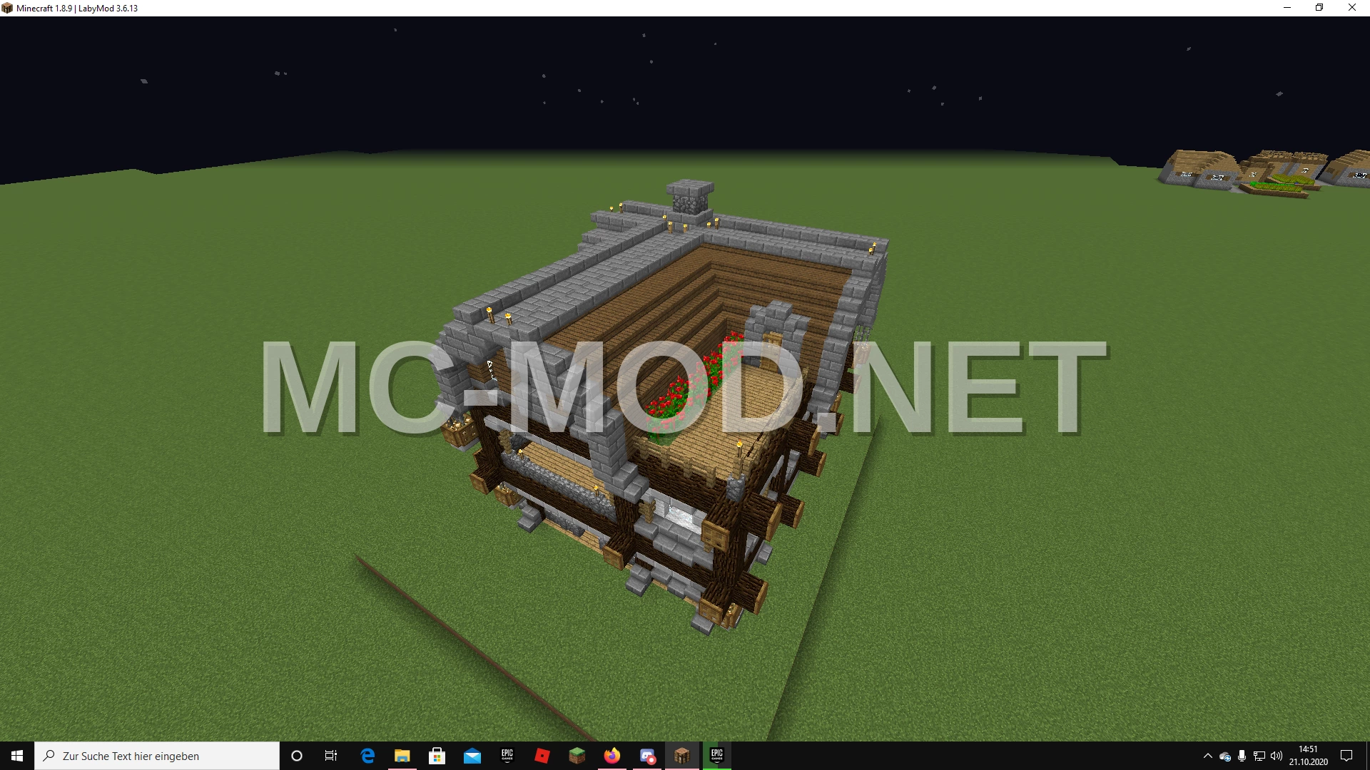 Small Oak Starter House