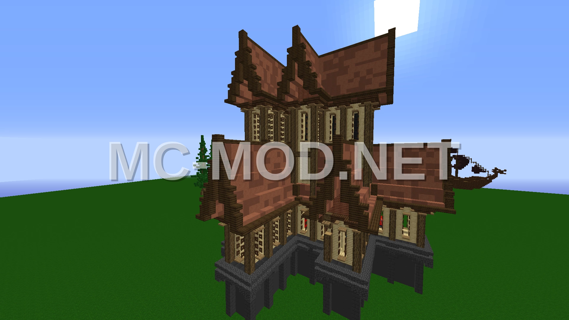 A Minecraft House Build