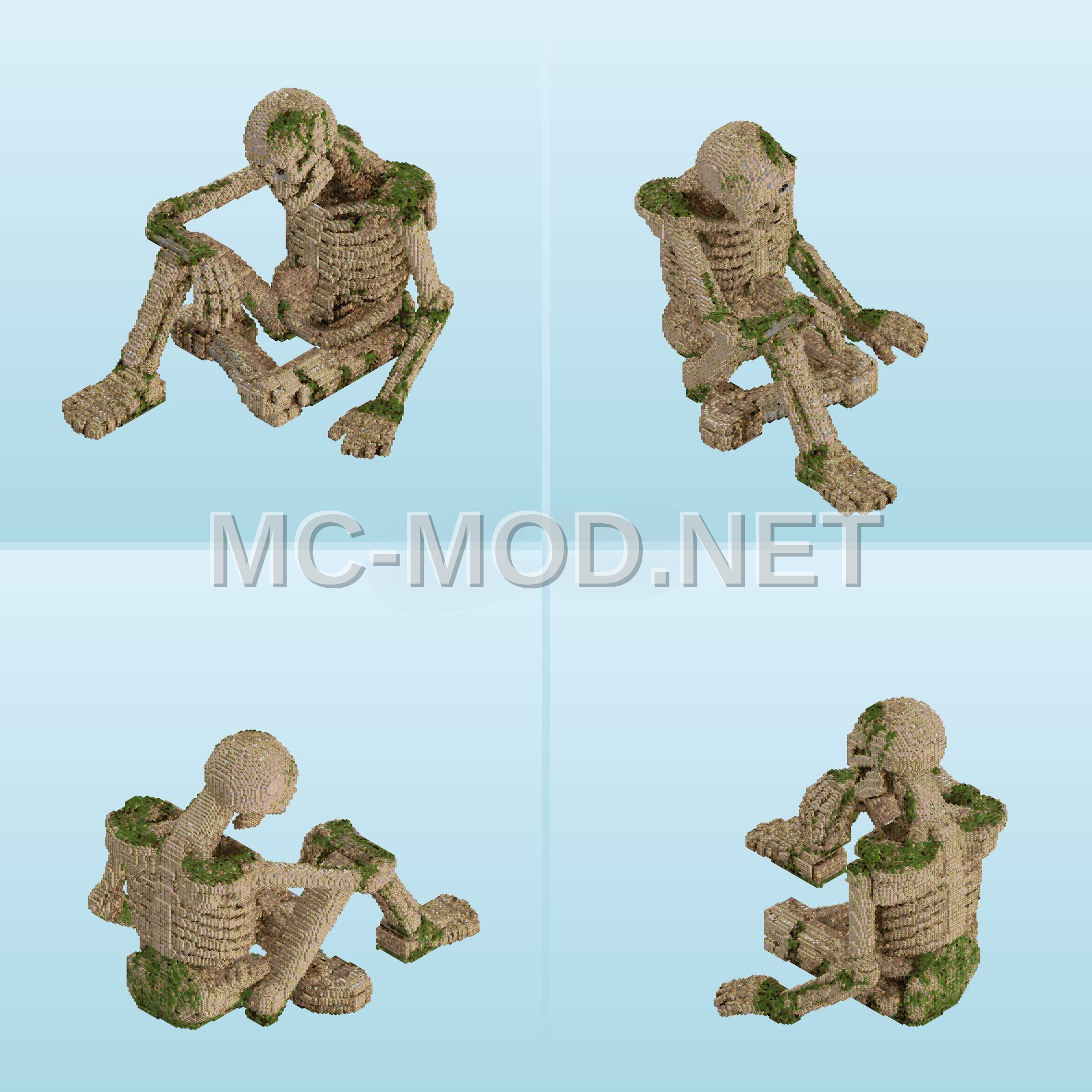 Human Skeleton Statue