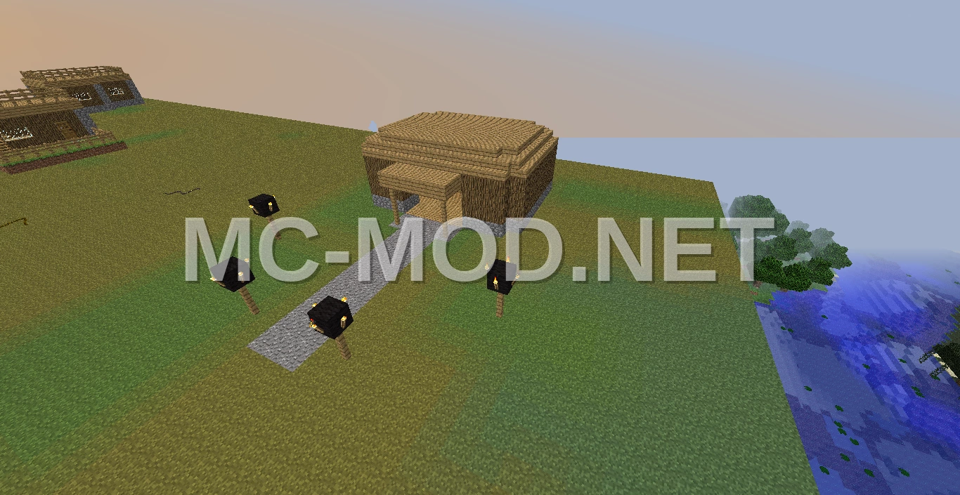 Hunter Village House for Minecraft