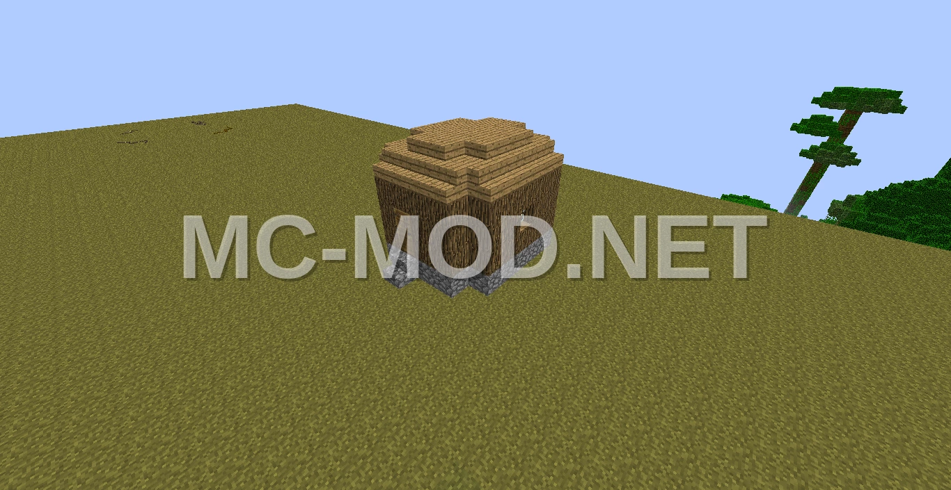 Hunter’s House Minecraft Village Structure