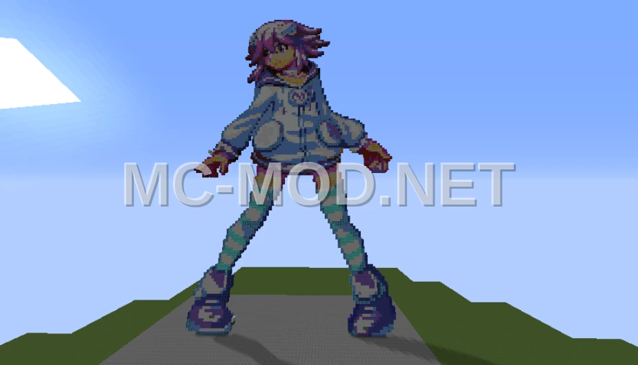 Hyperdimension Neptune Pixel Art