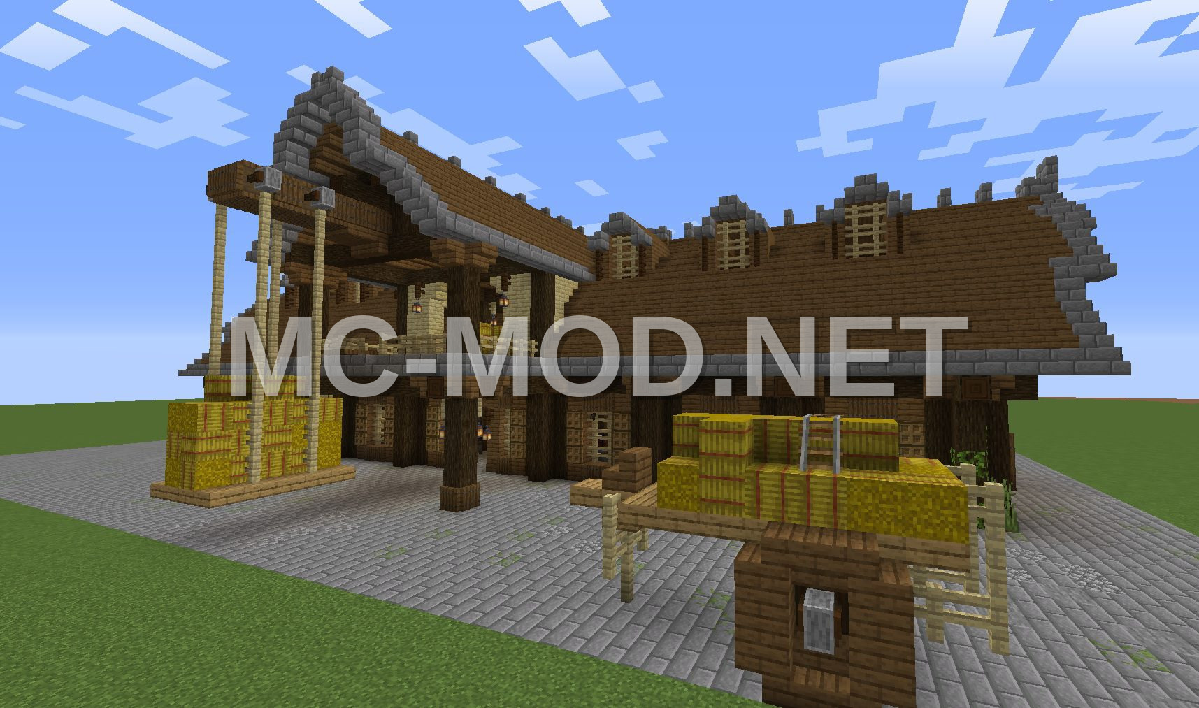 Medieval Furnished Barn