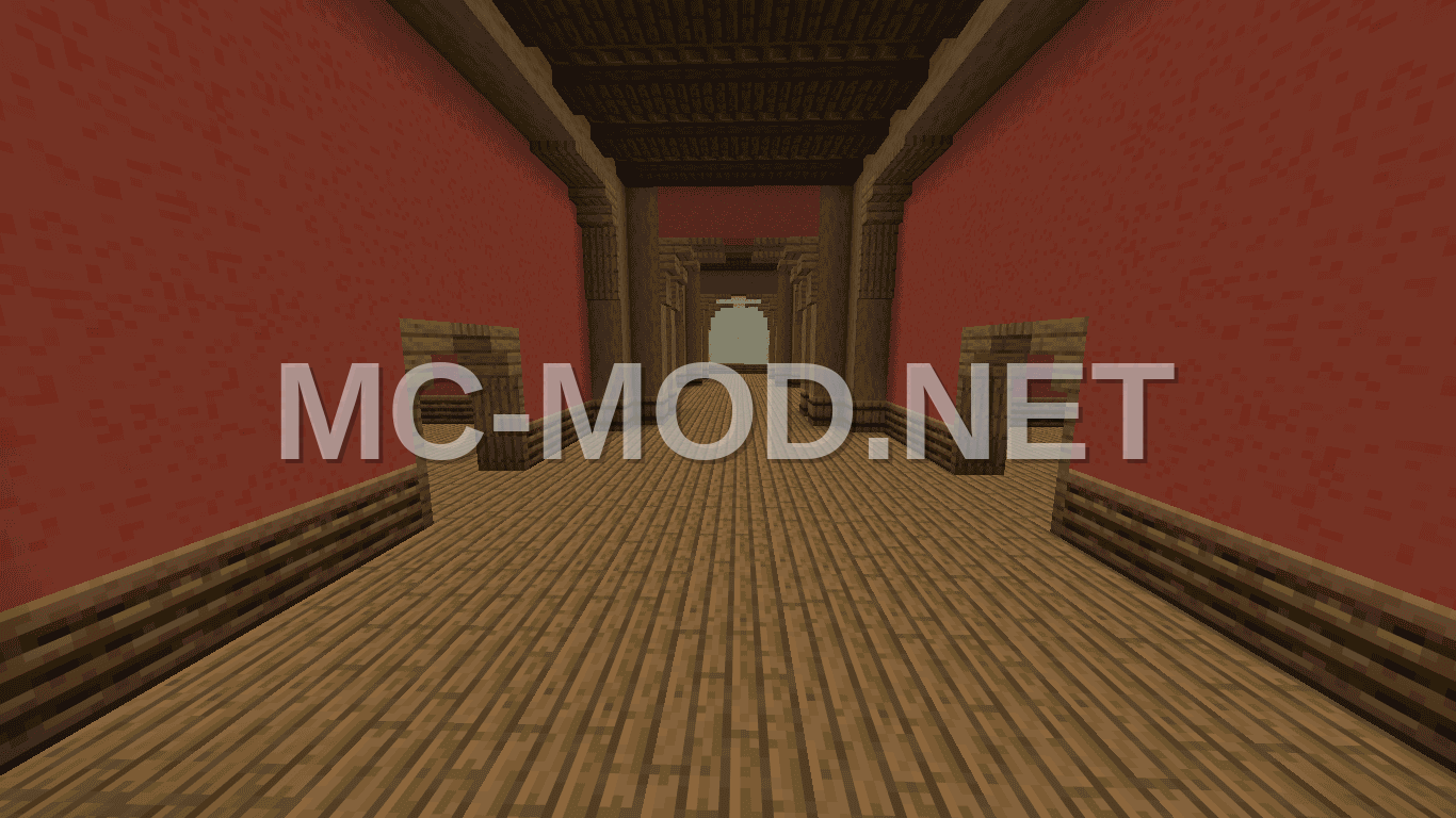 Imperial Castle Library Structure