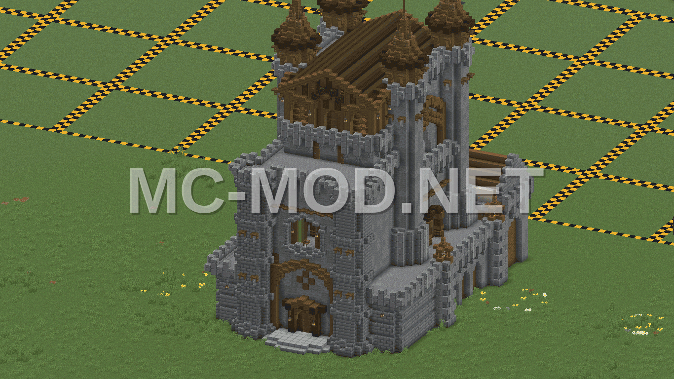 Imperial Castle Library Structure