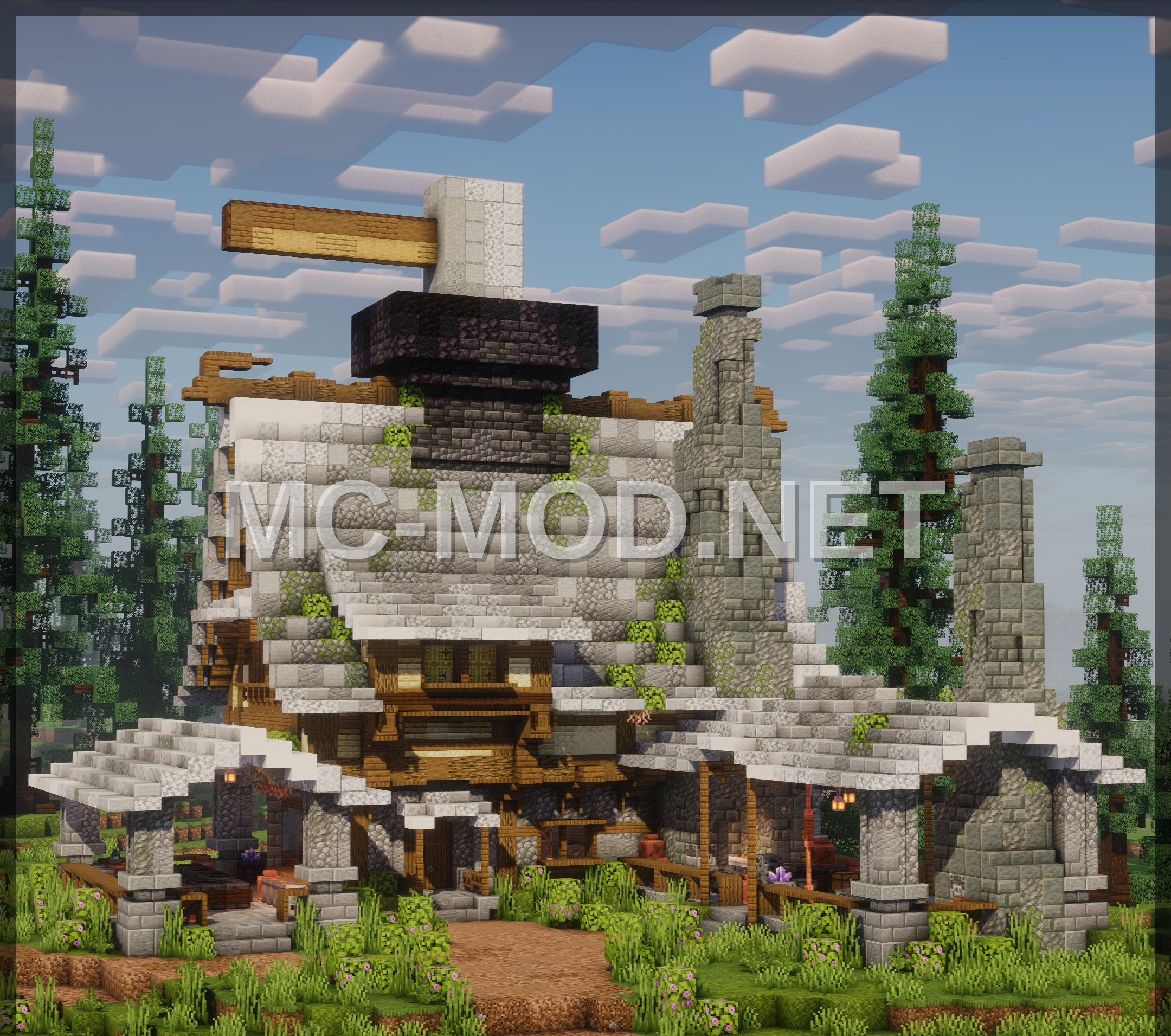 Imposing Blacksmith Workshop