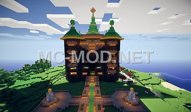 Indian Style Jade Mansion Tower