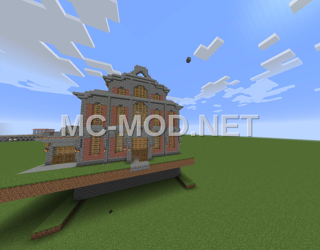 Industrial Factory – Stone Brick & Brick Structure