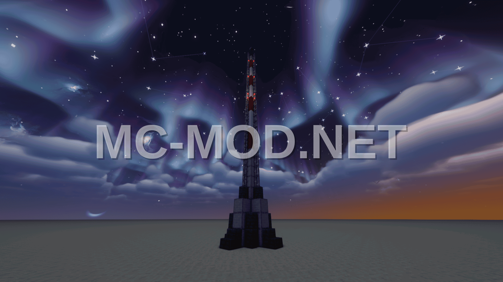 Industrial Lightning Rod Tower