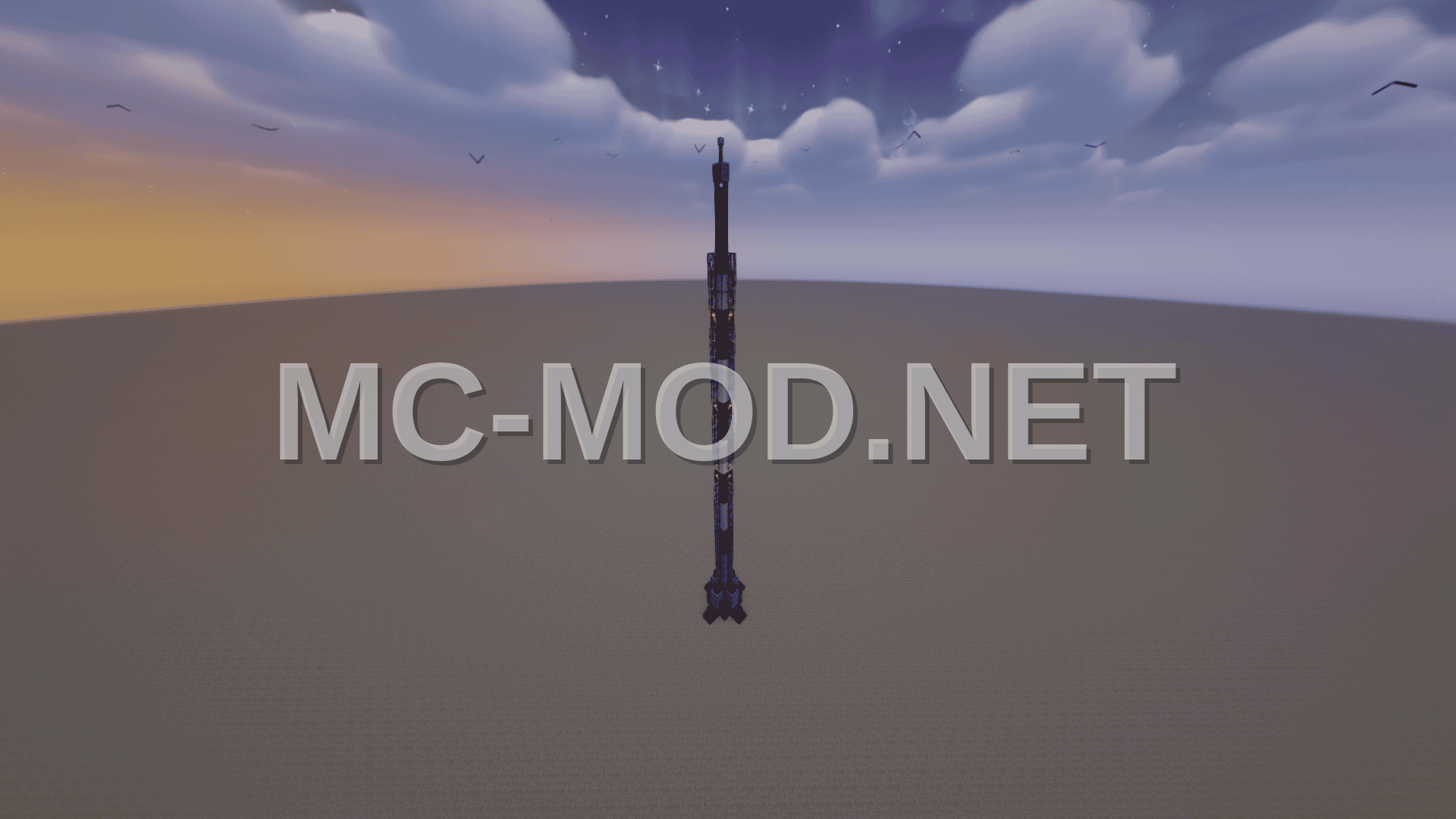 Industrial Lightning Rod Tower