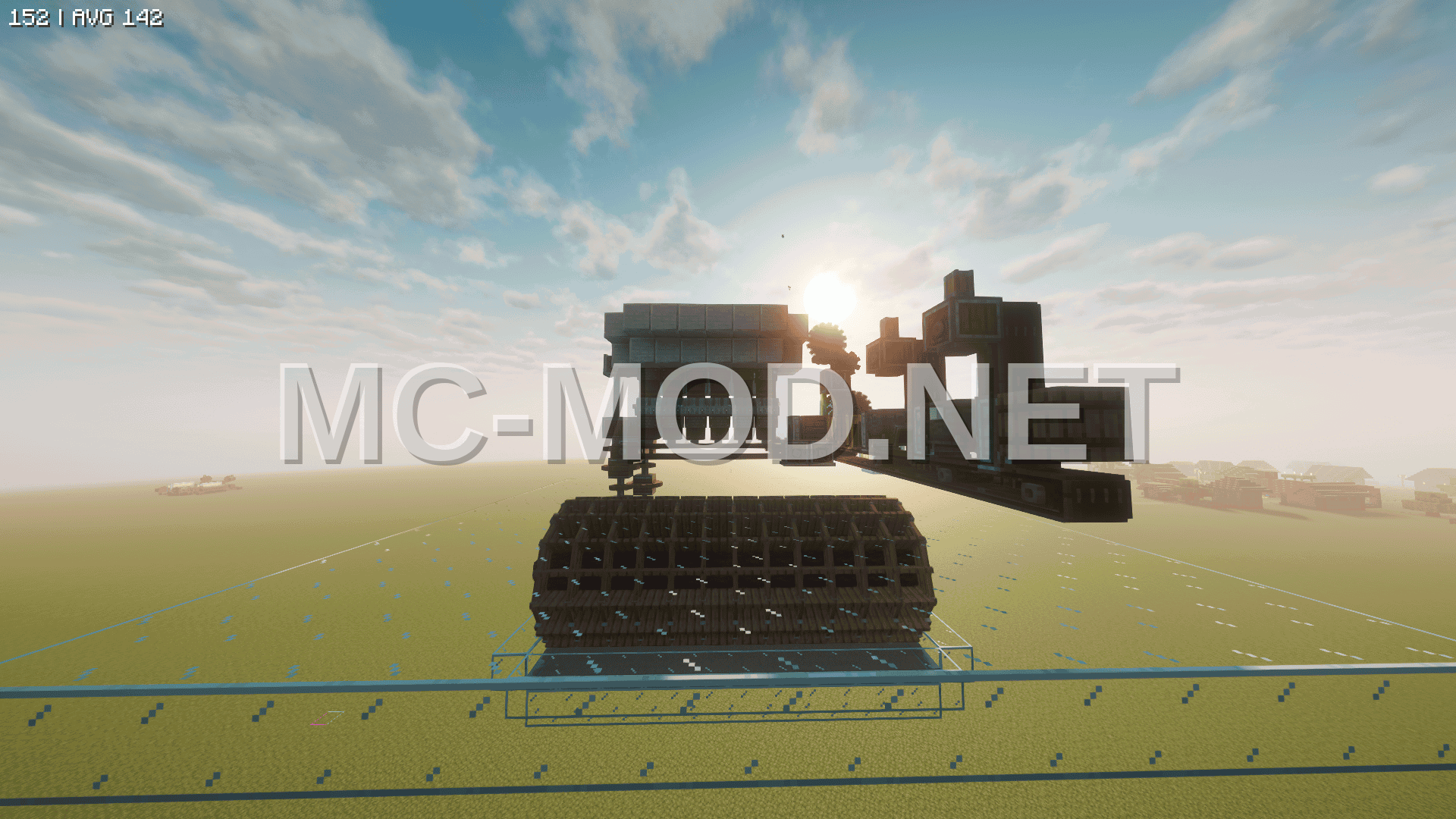 Infinite Iron Farm Create Mod