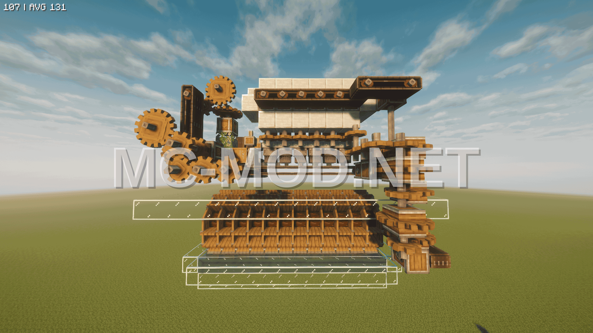 Infinite Iron Farm Create Mod