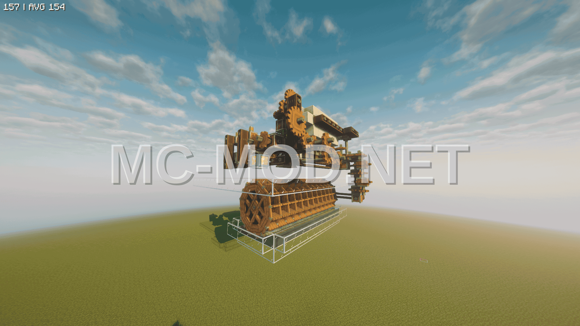 Infinite Iron Farm Create Mod