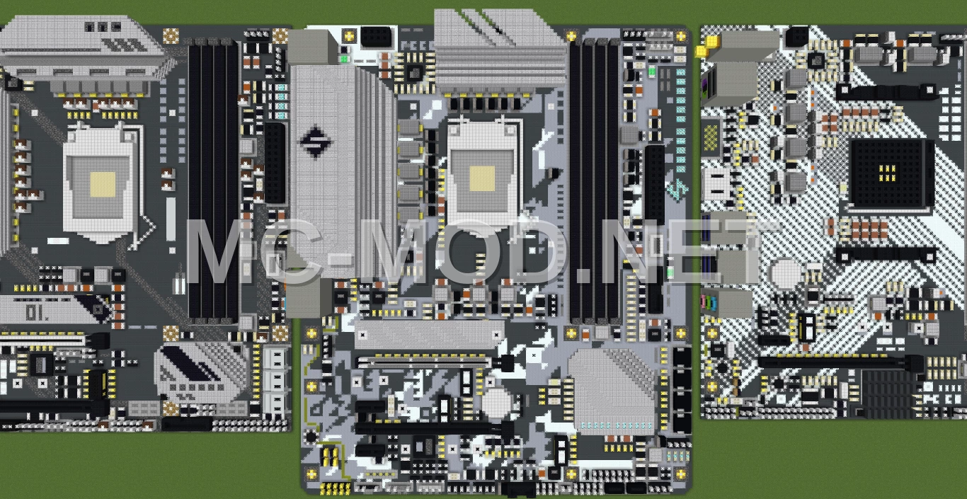 Intel B560 Steel Legend Voxel Art