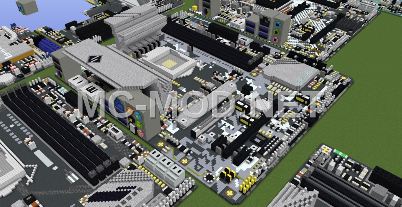 Intel B560 Steel Legend Voxel Art