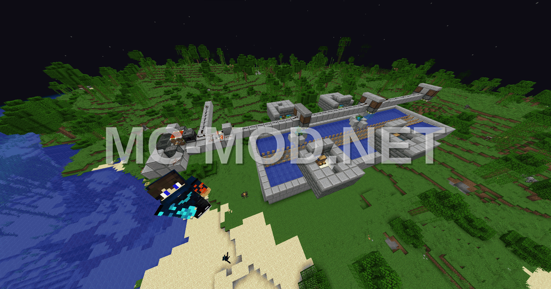 Iron Farm With Six Modules